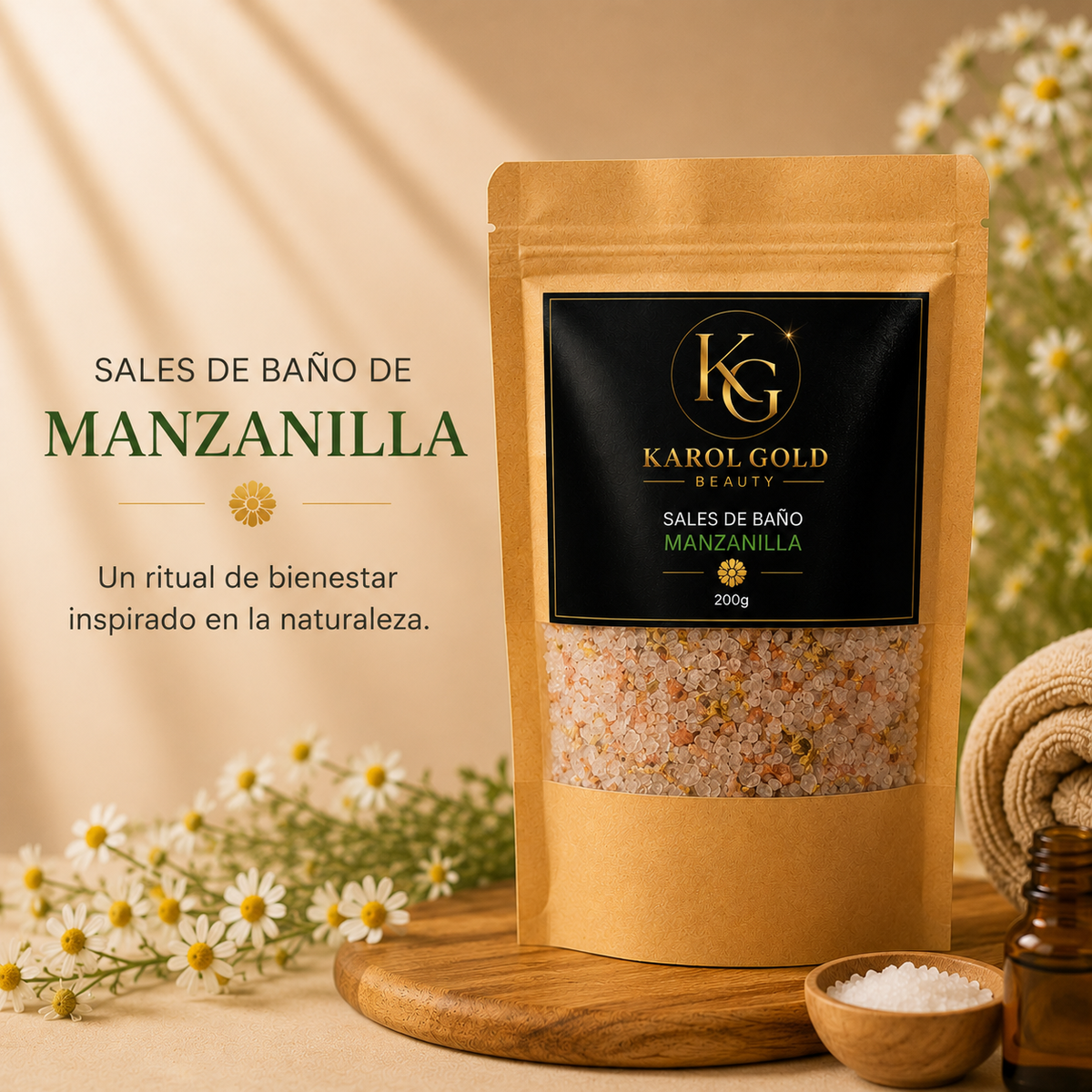 Sales de Baño Premium Manzanilla